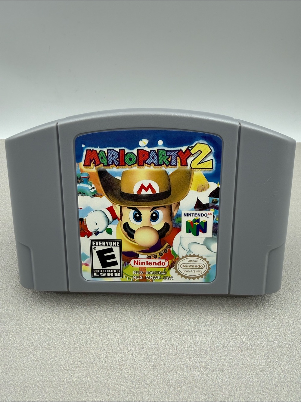Nintendo Mario Party 2 N64 Cartridge (Gray)